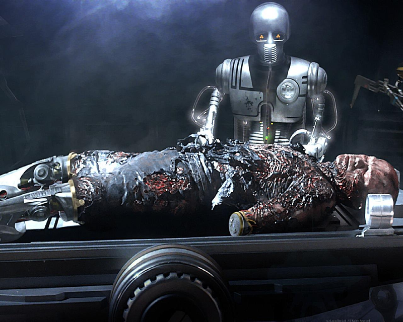 This robot, at the film’s end, is probably named “Goozy-Gort” or some shit.